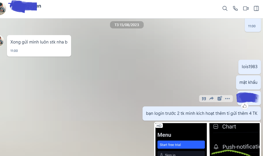 Bảo Hành Tài Khoản Tradingview 14 06